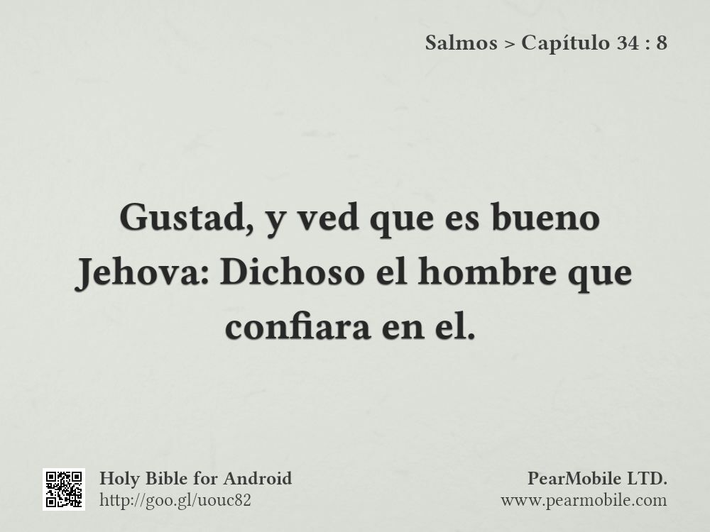 Salmos, Capítulo 34:8